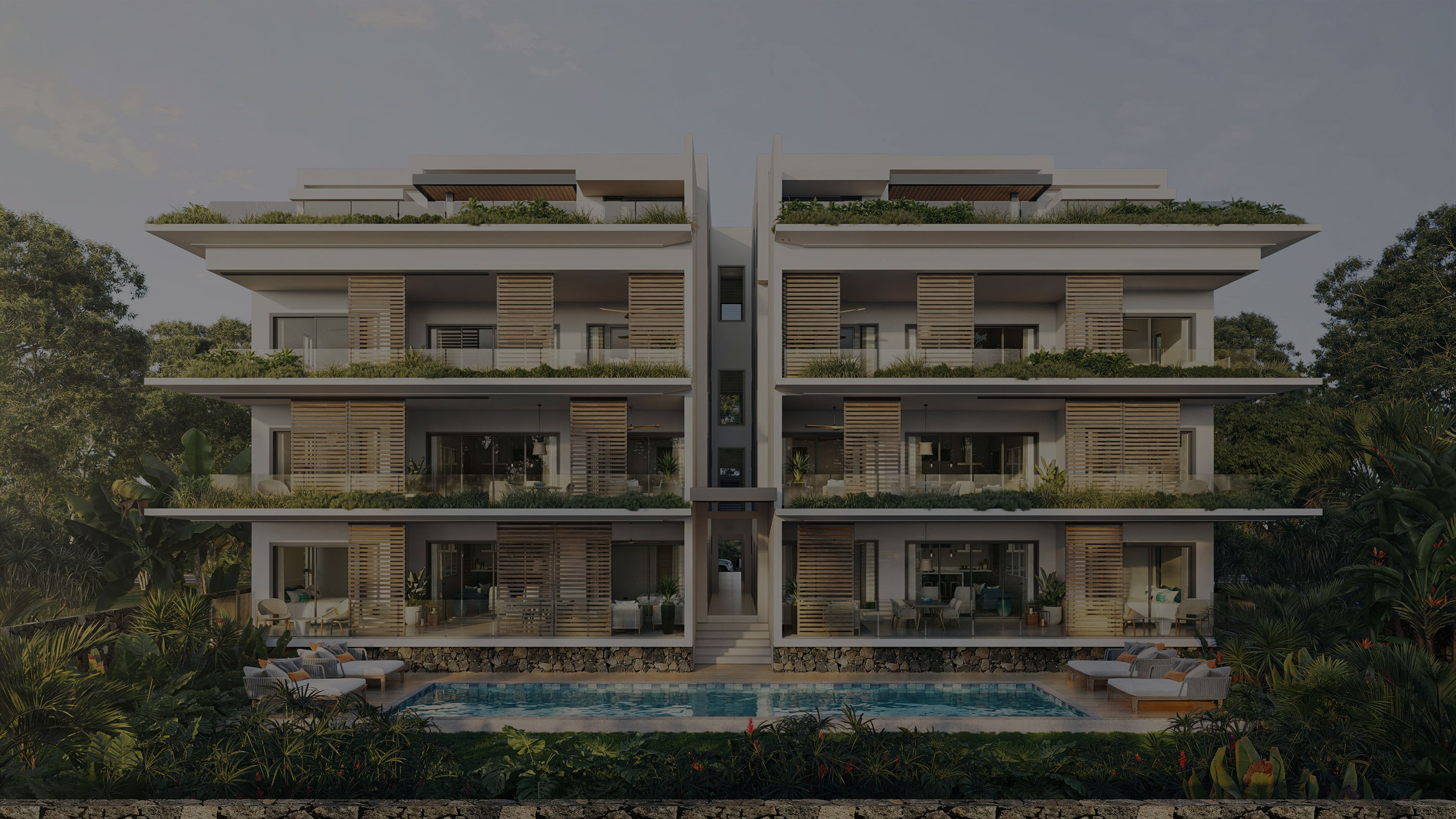 AIKO Residence — garden facade